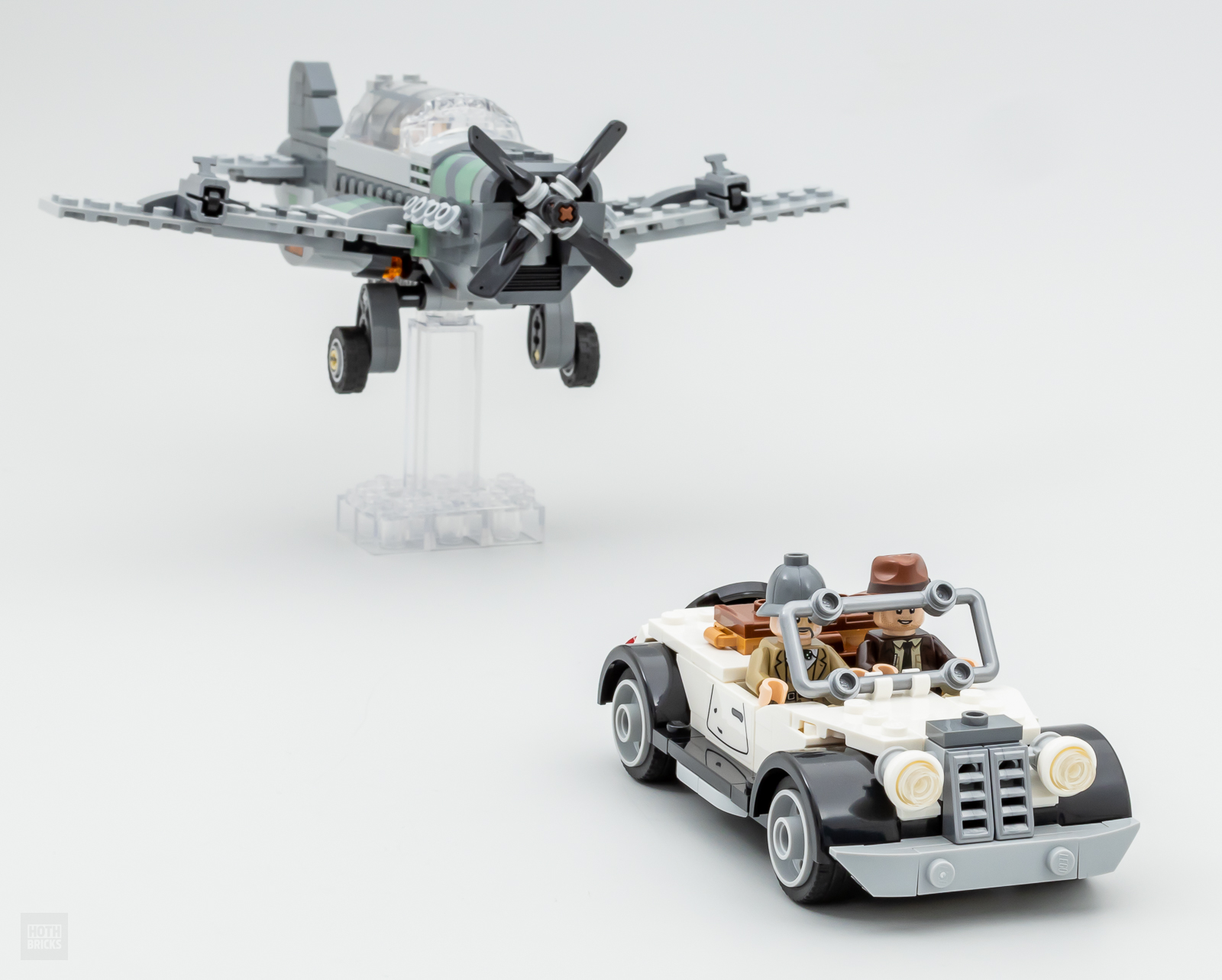 Hyvin nopeasti testattu: LEGO Indiana Jones 77012 -hävittäjälentokoneen Chase