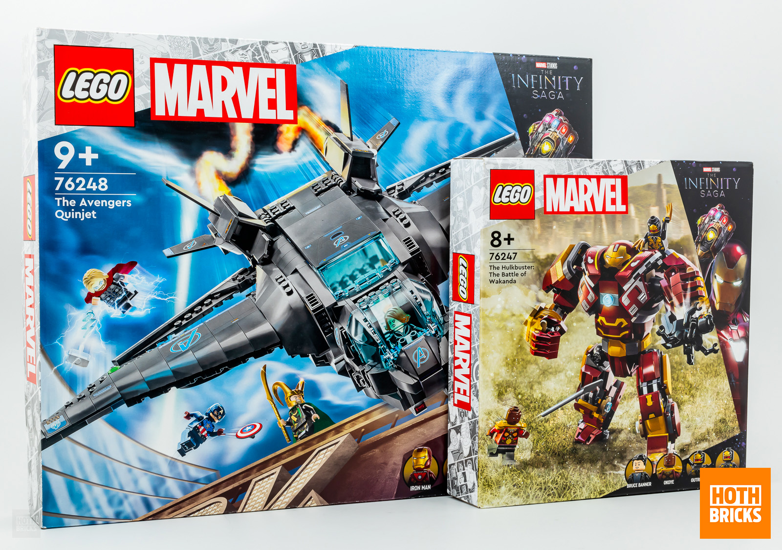 Concours : un lot de sets LEGO Marvel Infinity Saga à gagner !