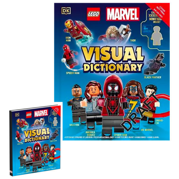 lego marvel վիզուալ բառարան 2023 թ