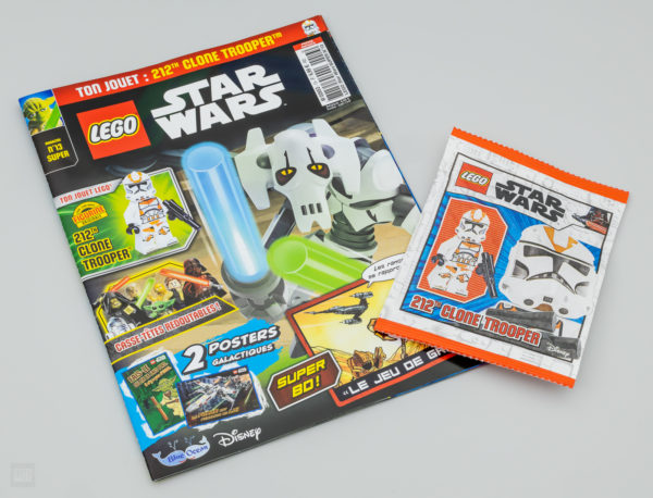 majalah lego starwars mac 2023 clone trooper ke-212