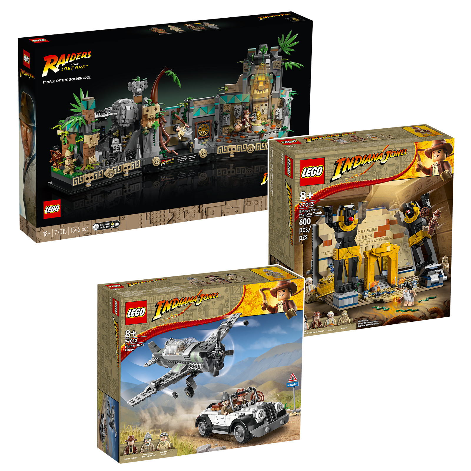 New LEGO Indiana Jones 2023: the sets are online on the Shop
