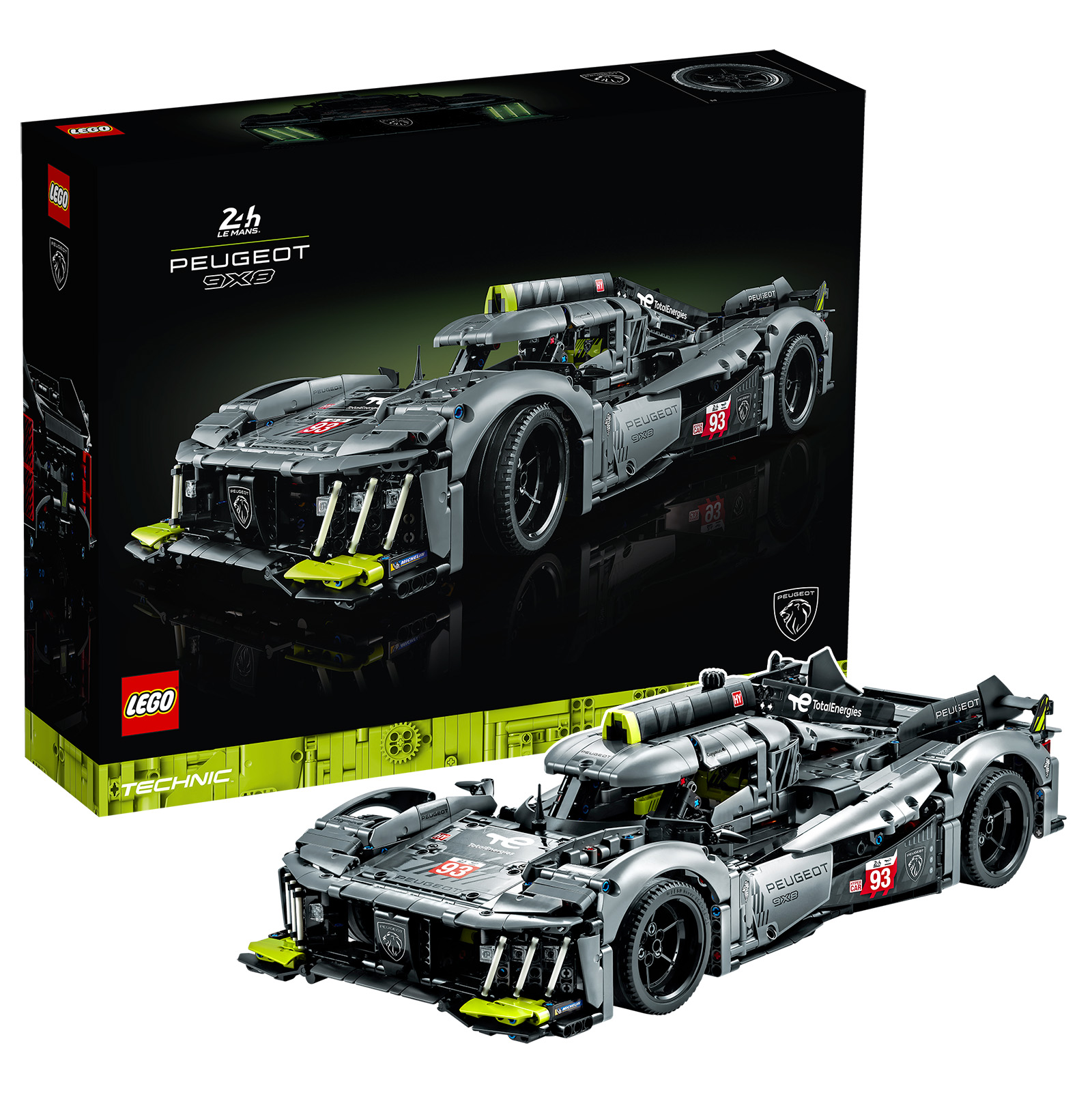 ▻ New LEGO Technic 2023: set 42156 Peugeot 9X8 24h Le Mans Hybrid Hypercar is online on the Shop - HOTH
