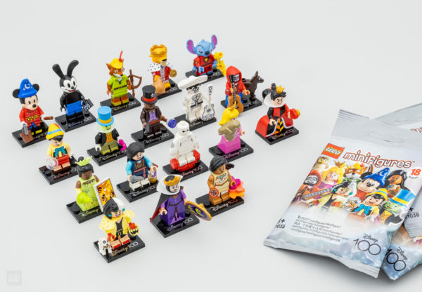 71038 minifigurki LEGO Disney z okazji 100. rocznicy kolekcjonerskiej serii 1