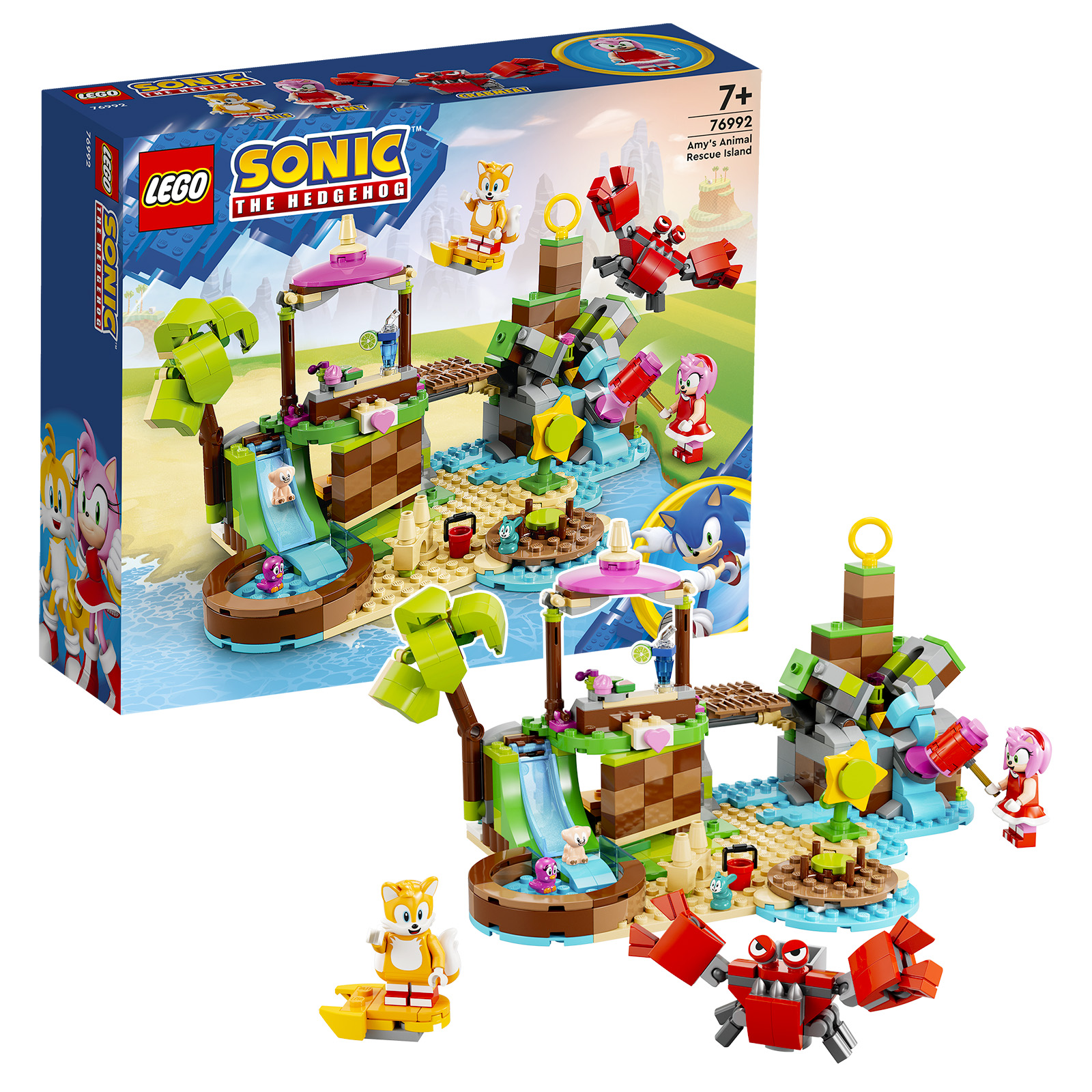 Amy's Animal Rescue Island 76992, LEGO® Sonic the Hedgehog™