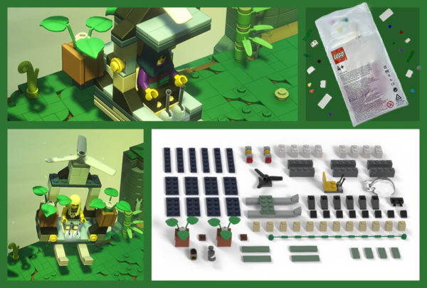 bricktales lego alege o cărămidă modele saci de polietilenă girocopter