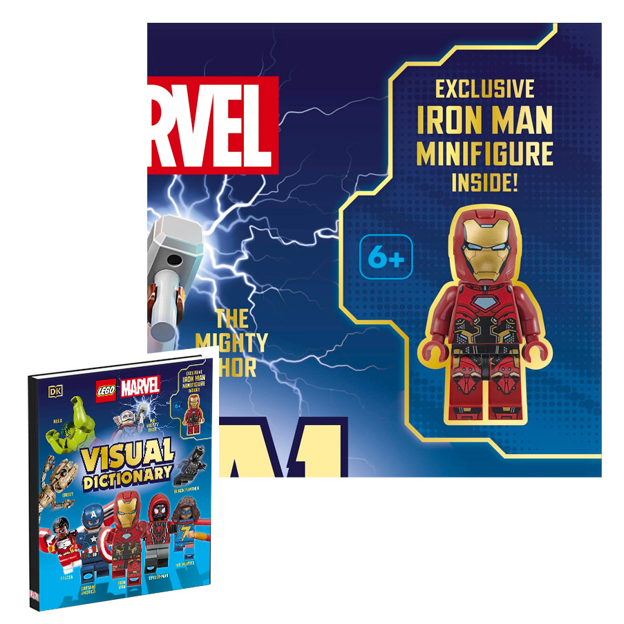 Hæderlig diagram Regeneration ▻ LEGO Marvel Visual Dictionary: the exclusive minifig will be Iron Man in  MK64 version - HOTH BRICKS
