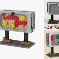 lego pick and build billboard fun
