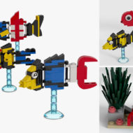 Lego zgjedh dhe ndërto kuarium me tulla