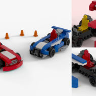 lego odabrati i izgraditi modularne trkaće igrače