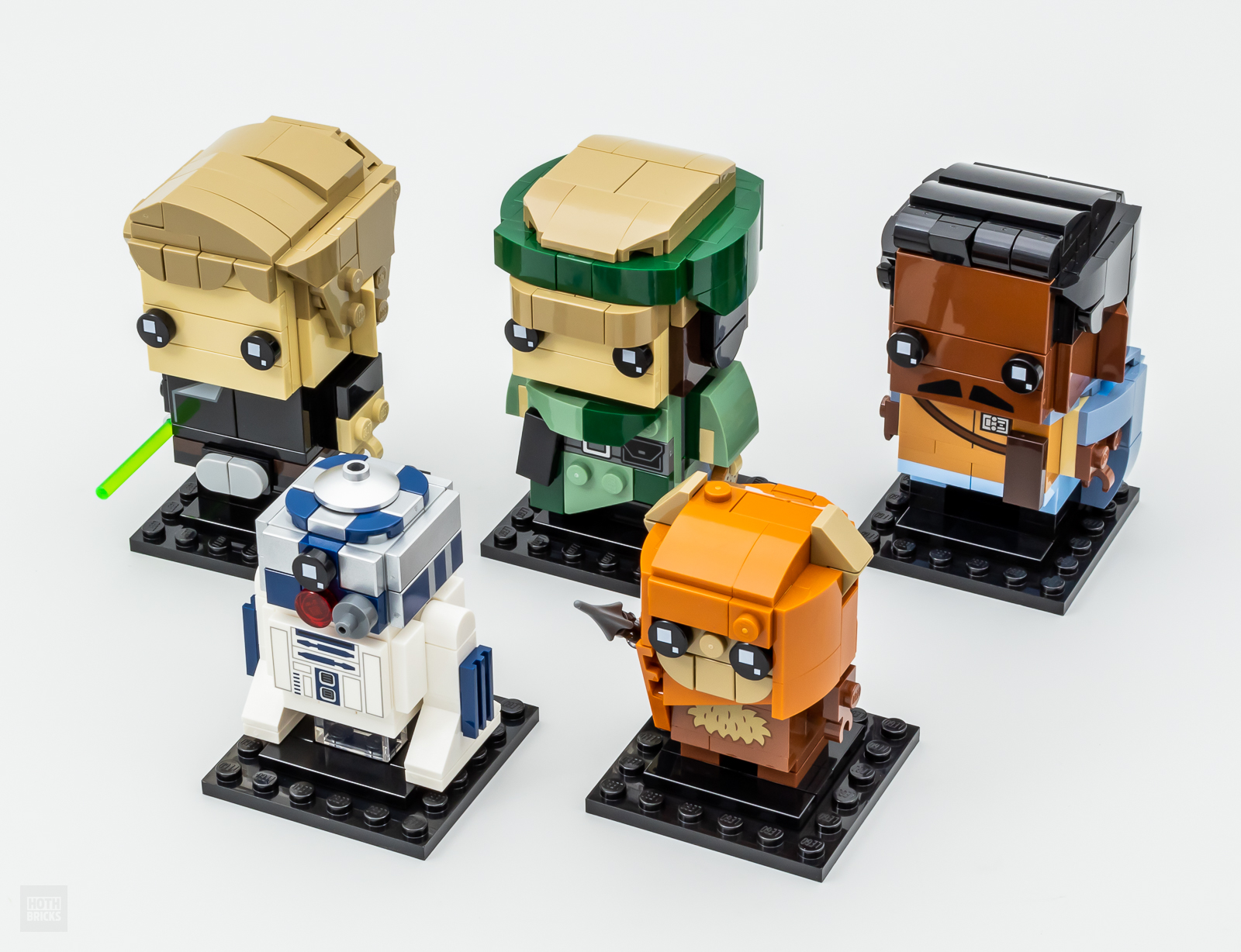▻ 매우 빠른 테스트: Lego Star Wars Brickheadz 40623 Battle Of Endor Heroes - Hoth  Bricks