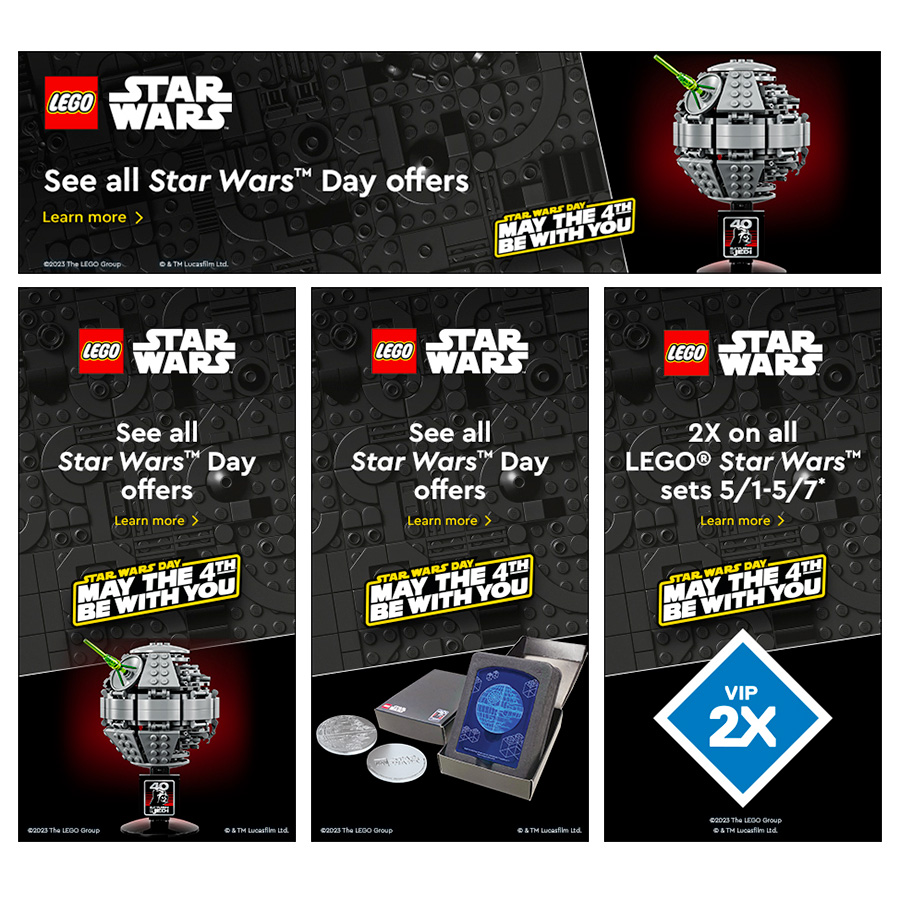 LEGO Star Wars May the 4th 2023 : c'est parti pour les cadeaux