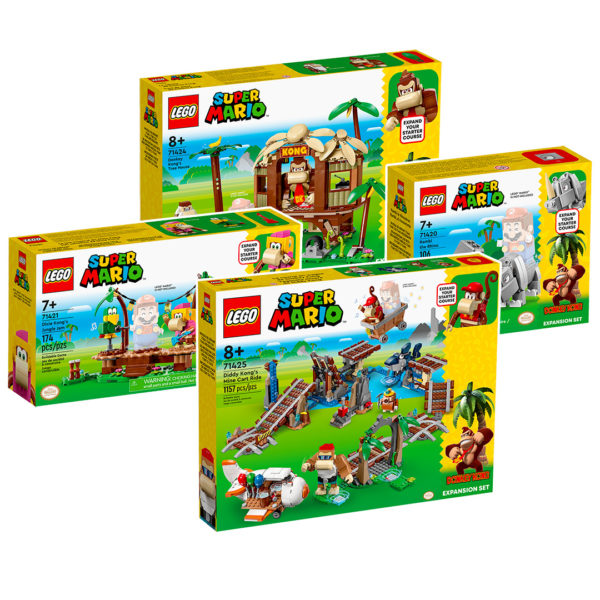 нови комплекти Lego Super Mario Donkey Kong 2023