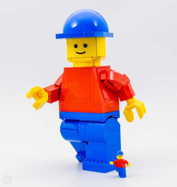 Testato molto rapidamente: LEGO 40649 Minifigure LEGO in scala superiore
