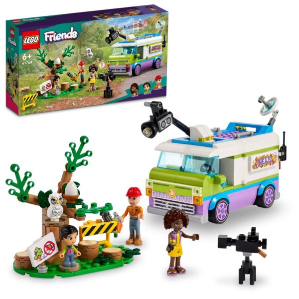 41749 Lego Friends, il furgone della redazione