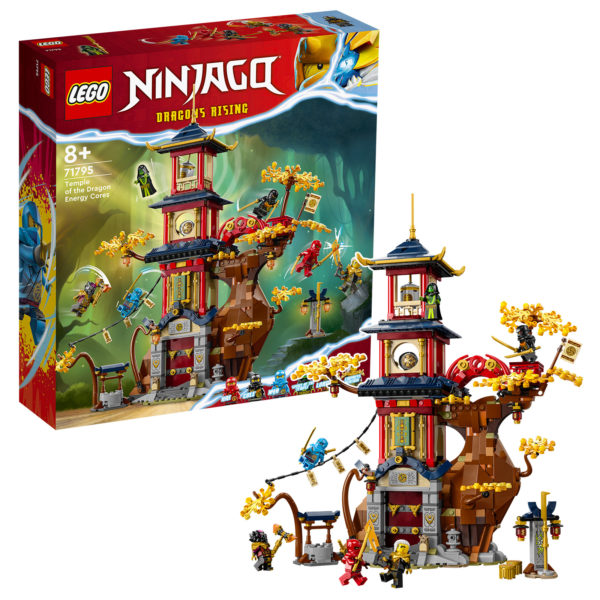 LEGO 71795 Ninjago Tempel Draach Energiekären