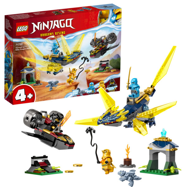71798 Lego Ninjago Nya Arin Baby-Drachen-Kampf 1