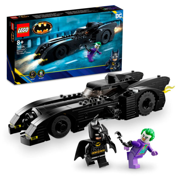 LEGO DC 2023 חדש: 76224 Batmobile Batman vs. הג'וקר