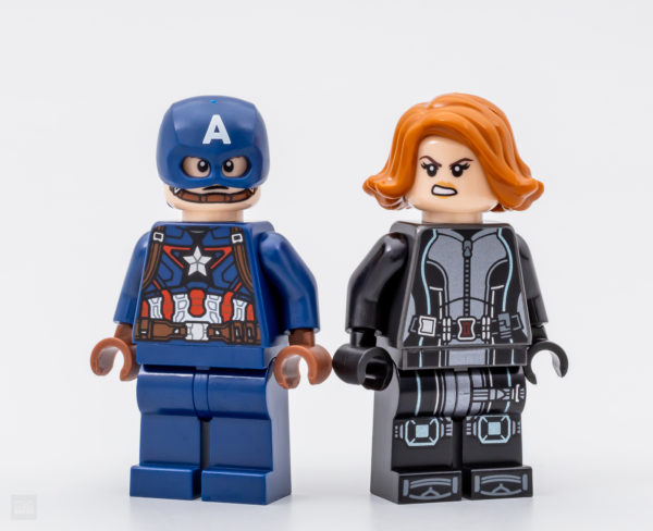 76260 motociclete Lego Marvel Black Widow Captain America 6
