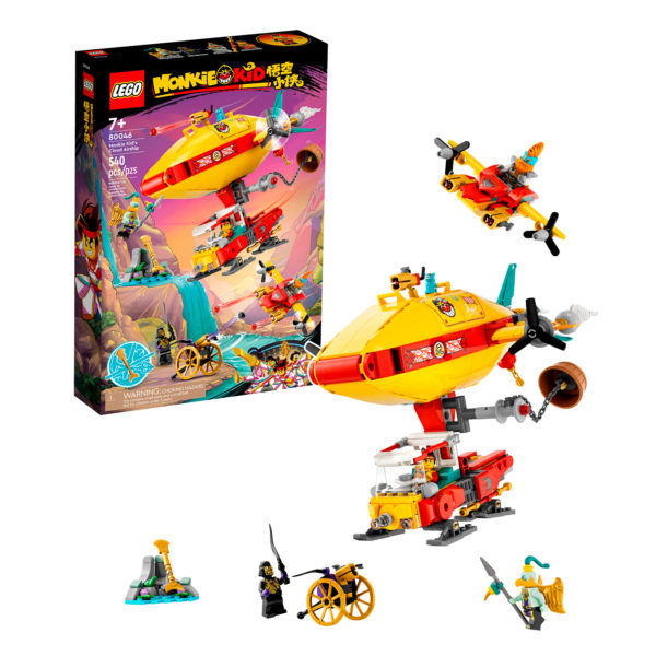 80046 Lego Monkie Kid облачен дирижабъл