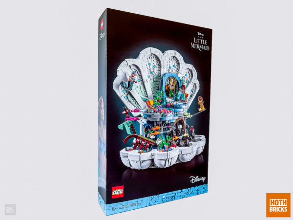 Natječaj: kopija kompleta kraljevske školjke LEGO Disney 43225 Mala sirena koju treba osvojiti!