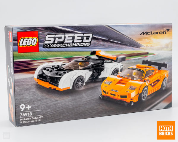 Contest: A copy of the LEGO Speed ​​Champions 76918 McLaren Solus GT & McLaren F1 LM set to be won!