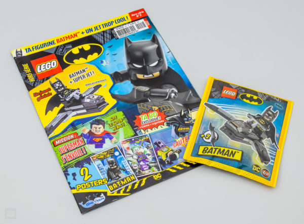 Lego Batman Magazine toukokuussa 2023 Batman-minihahmo
