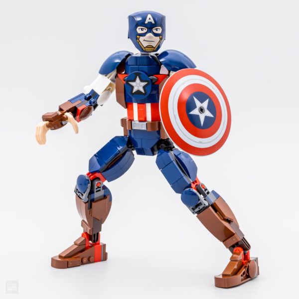Lego marvel 76258 angka pembinaan kapten amerika 1