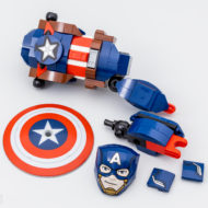 Lego Marvel 76258 captain america Figura e ndërtimit 6