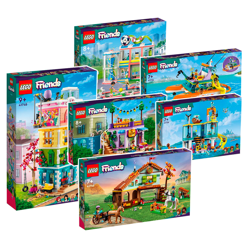 LEGO Friends 2023 : un reboot de la gamme avec de nouveaux personnages, et  cinq premiers sets dévoilés - HelloBricks