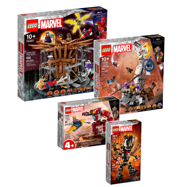 Neie LEGO Marvel August 2023: D'Sets sinn online am Shop