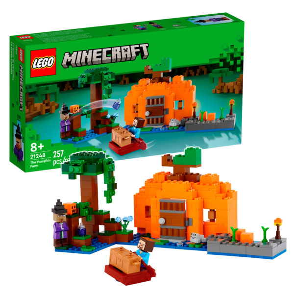 21248 lego minecraft trang trại bí ngô