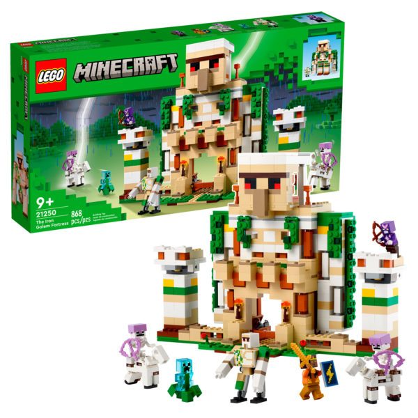 21250 Лего Minecraft железна тврдина Голем