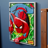 31209 lego art невероятният спайдърмен 3