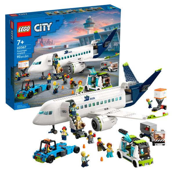 60367 lego city matkustajakone