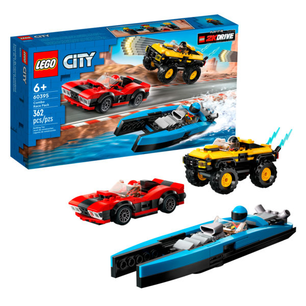 60395 लेगो सिटी 2के ड्राइव कॉम्बो रेस पैक 2023