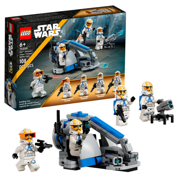75359 Lego Starwars 332 Ahsoka Clone Trooper bojni paket 1