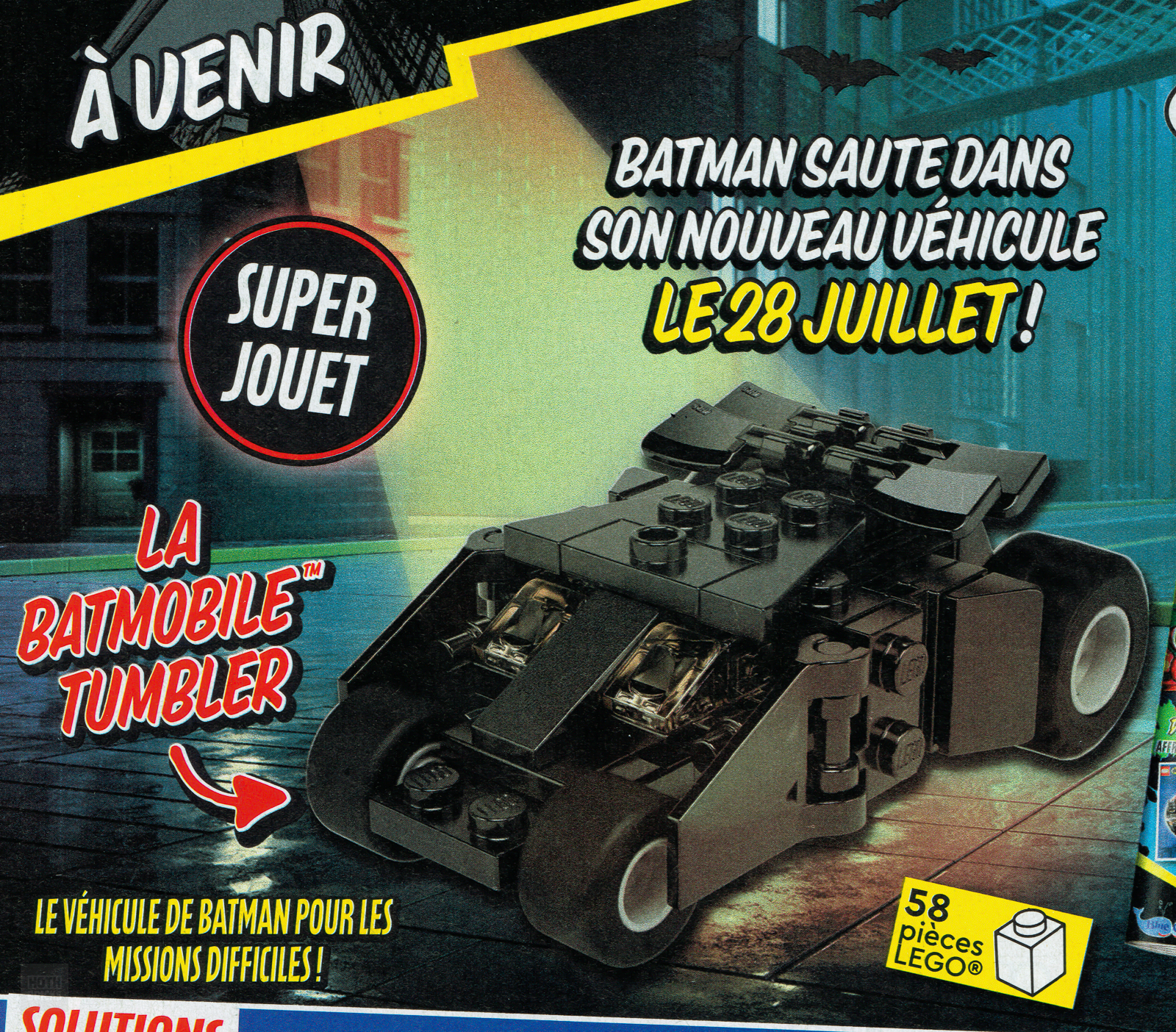 LEGO DC returns to The Dark Knight with 76240 Batmobile Tumbler – Blocks –  the monthly LEGO magazine for fans