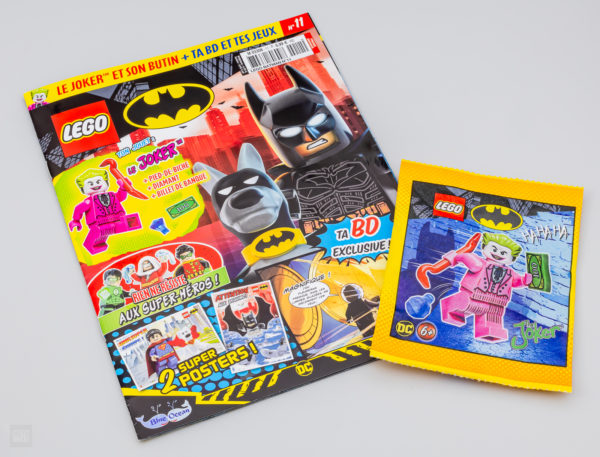 majalah lego batman june 2023 joker minifigure 1