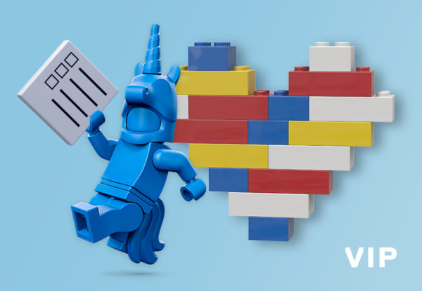 V centru za nagrajevanje VIP: LEGO želi vaše mnenje o izdelkih s pogojnim nakupom
