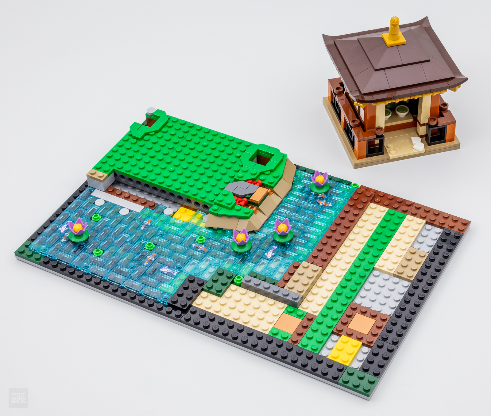 LEGO Icons 10315 pas cher, Le jardin paisible