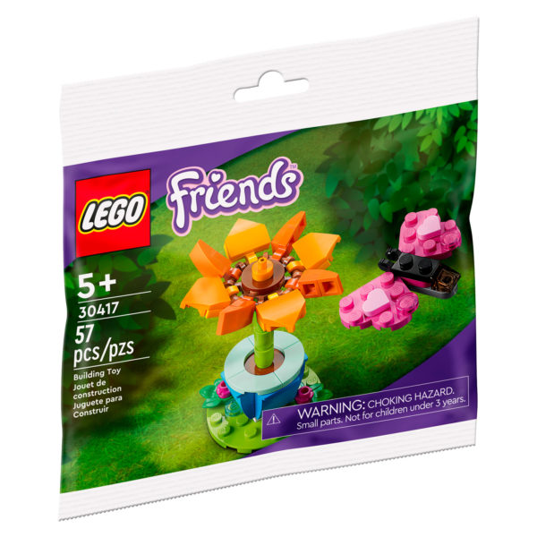 30417 lego friends garden flower butterfly polybag