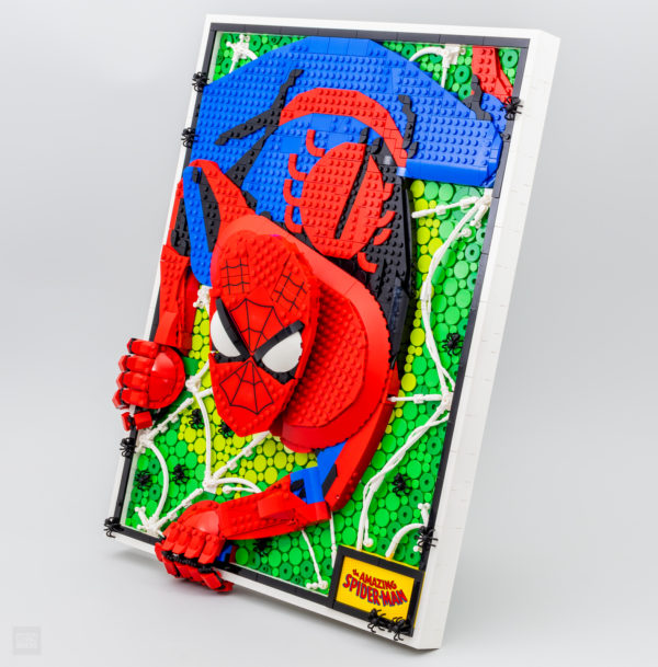 31209 lego art čudesni spider-man 1