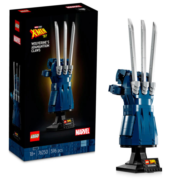 76250 Lego Marvel Wolverine адамантиеви нокти 1