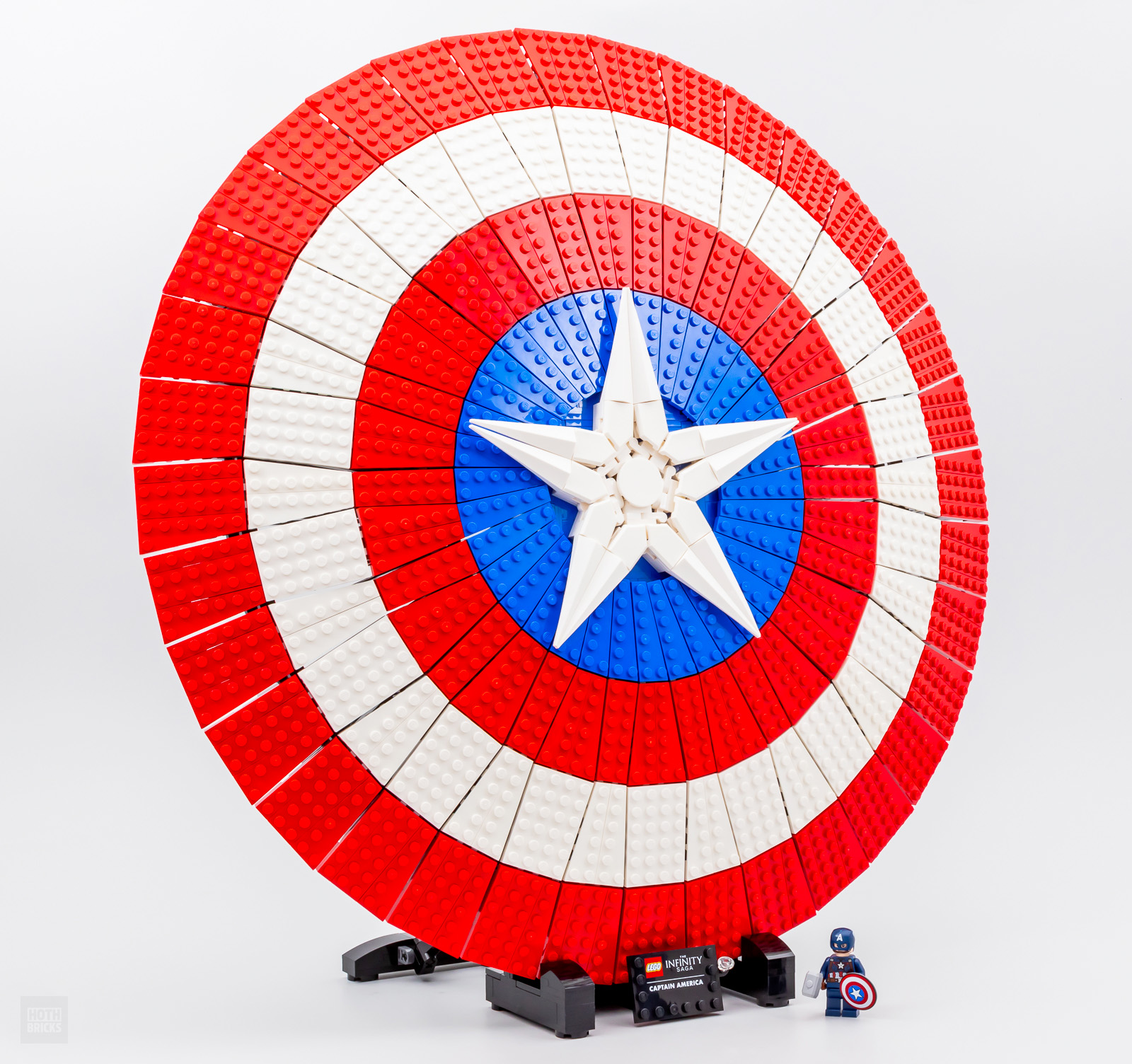 ▻ Très vite testé : LEGO Marvel 76262 Captain America's Shield - HOTH BRICKS