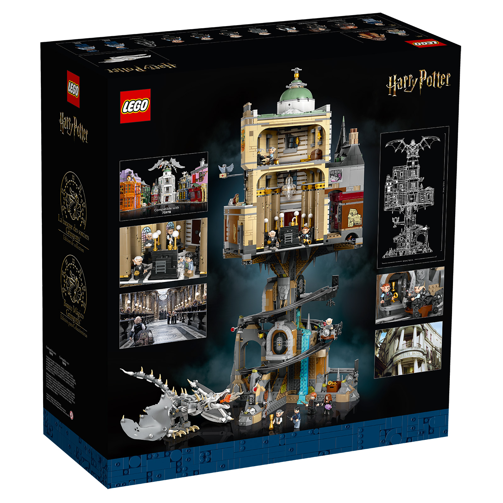CONSTRUISONS LE CHEMIN DE TRAVERSE LEGO HARRY POTTER 75978 ! [LIVE BUILD] 