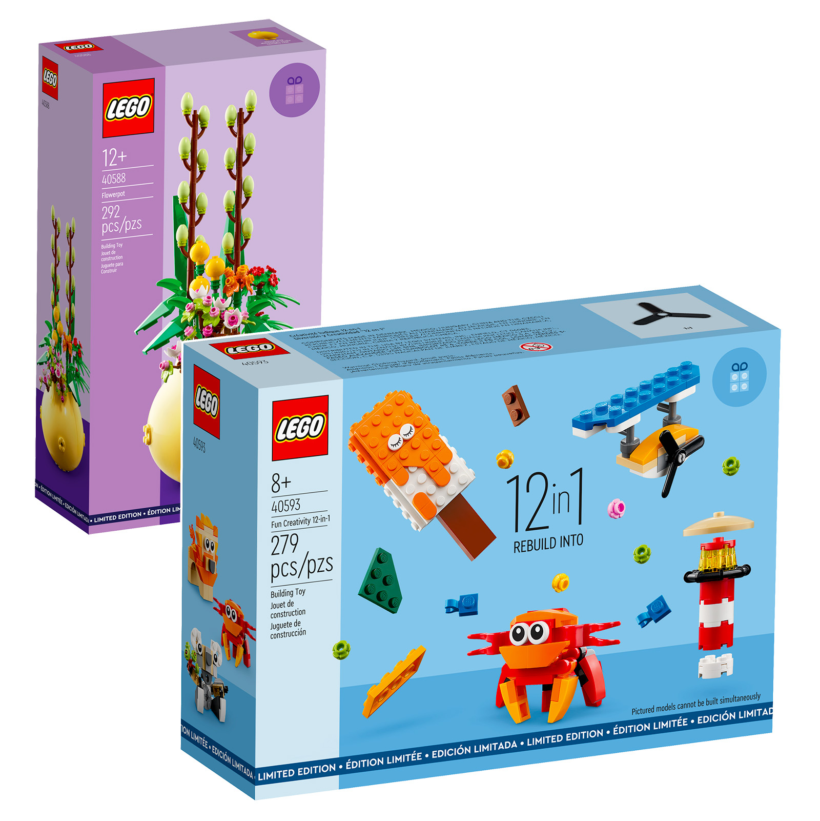 ▻ Nel LEGO Shop: i set 40588 Flowerpot e 40593 Fun Creativity 12-in-1 sono  gratuiti - HOTH BRICKS