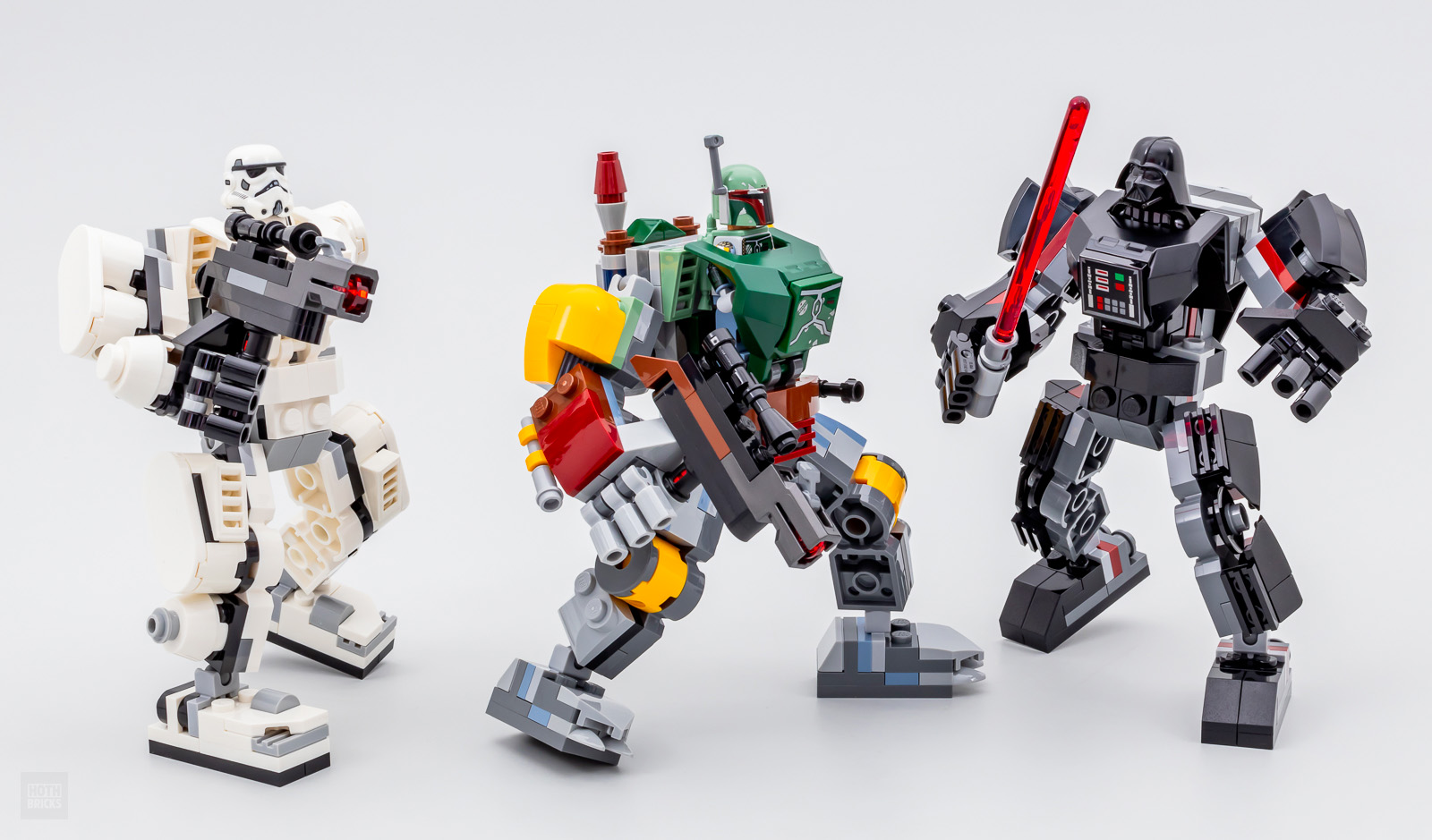 ▻ Review: LEGO Star Wars 75368 Darth Vader Mech, 75369 Boba Fett Mech and  75370 Stormtrooper Mech - HOTH BRICKS