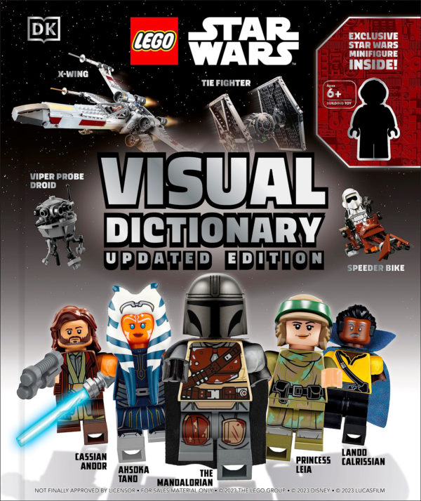 Ажурирано издание на визуелниот речник Lego Starwars 2023 година
