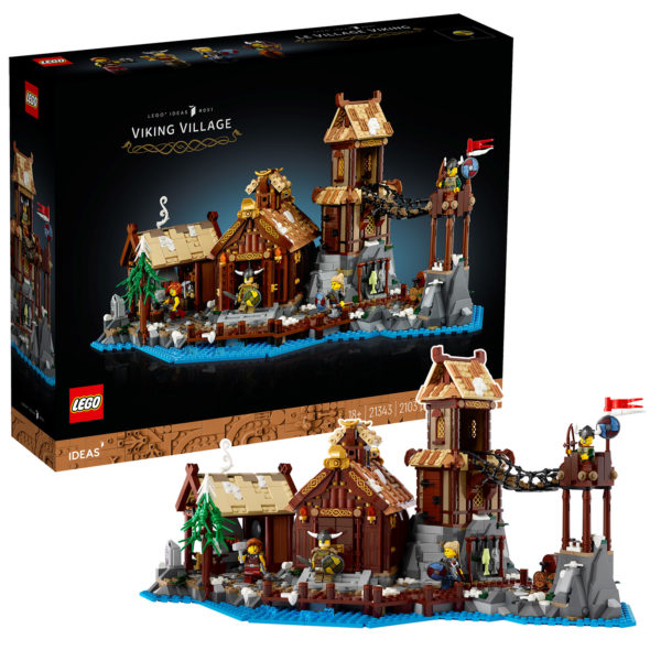21343 lego ideas viking village 3