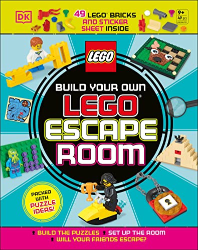 Zgradite svojo LEGO sobo pobega: z 49 LEGO kockami in listom z nalepkami za začetek